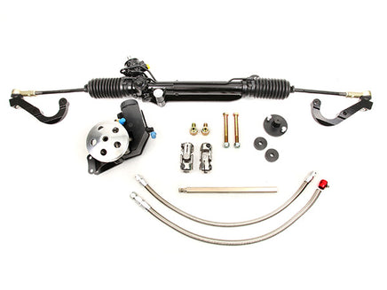 1967-69 Camaro Small Block Long Water Pump Power R&P Super Kit