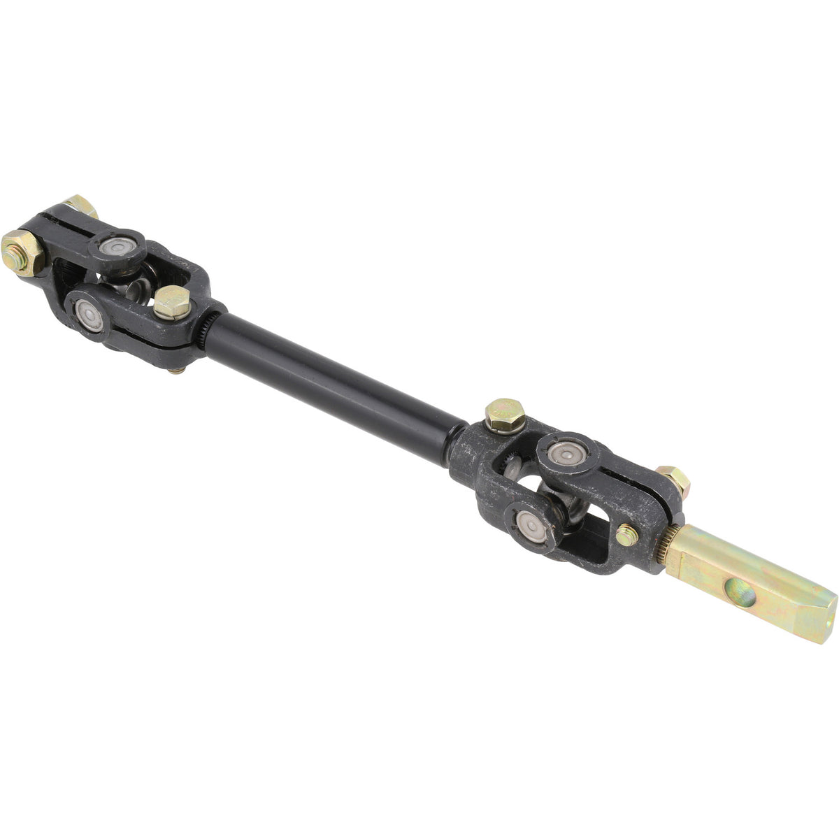 Steering Shaft Kit - Black - Manual Steering - 1979-93 Mustang