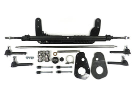 1960-65 Ford Falcon/Comet Manual Rack & Pinion Kit, Black