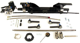 Unisteer 8010600 1955-1957 Chevy Tri 5 Black power rack p Unisteer 8010600 1955-1957 Chevy Tri 5 Black power rack p