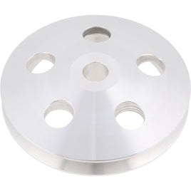 Pulley - Aluminum - Polished - Single Groove V-Belt - 8020630