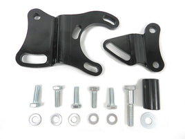 Chevy Big Block Long Water Pump Bracket for GM Type II/TC (Black)