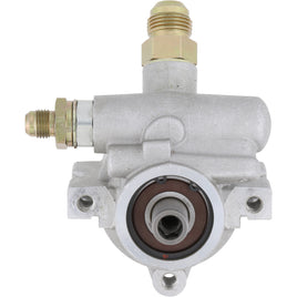 Power Steering Pump - Aluminum - Natural - Low-Flow - 6AN/10AN Fittings - Gen II/TC Pump - 8060200