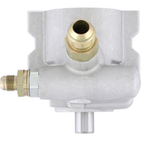 Power Steering Pump - Aluminum - Natural - Low-Flow - 6AN/10AN Fittings - Gen II/TC Pump - 8060200