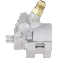 Power Steering Pump - Aluminum - Natural - Hi-Flow - 6AN/10AN Fittings - GEN II/TC Pump - 8060330