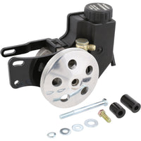 Power Steering Pump - Clip-On Reservoir - GM Small Block - Short Water Pump - 8060570