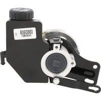 Power Steering Pump - Clip-On Reservoir - Low-Flow - GM Small Block - Short Water Pump - 8060880