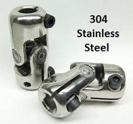 CPP Collapsible Steering Shaft – 1" X 48", U-Joint 3/4" X 30", Rag Joint – CSS-148730